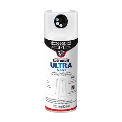 SPRAY ULTRA 5 EN 1 BLANCO SATINADO RUST OLEUM