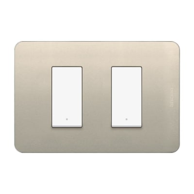 CONMUTADOR DOBLE PERLA MATIX GO BTICINO