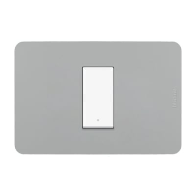 CONMUTADOR SIMPLE GRIS MATIX GO BTICINO