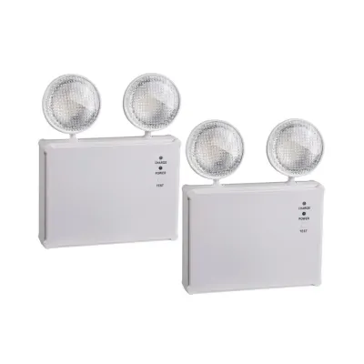 LAMPARA DE EMERGENCIA DE 2 LUCES 2.4W – PACK X 2 UNIDADES WERKEN