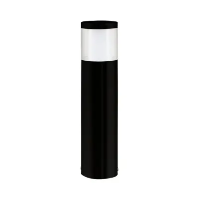 ESTACA BASALGO ACERO INOXIDABLE E27 IP44 9W NEGRO EGLO