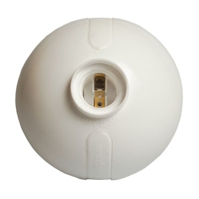 SOCKET OVAL ABS BLANCO DE 11.62X4.66CM WERKEN