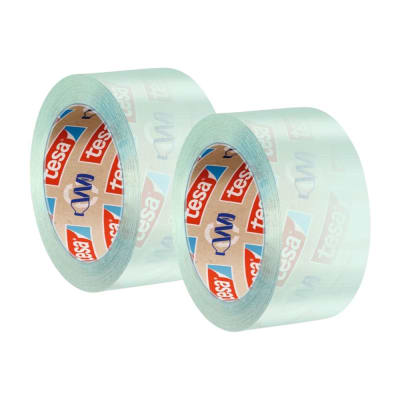 CINTA ECO&CRISTAL 10MX19MM BLISTER X 2 UNIDADES TESA