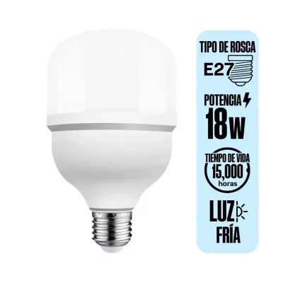 FOCO LED HIGH POWER 18W LUZ FRIA ORANGE