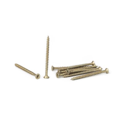 TORNILLO BICROMATADO 4X60 MM X 10 UNIDADES SPAX-S