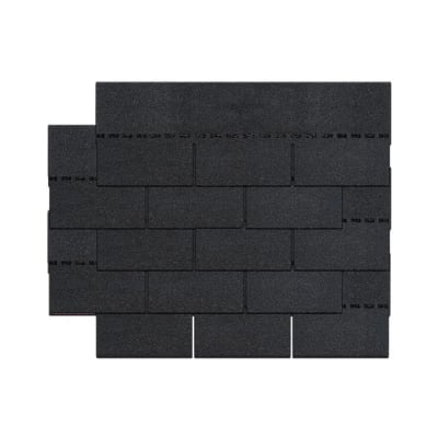 TEJAS ASFALTICAS NEGRO X 3 METROS MATHIESEN