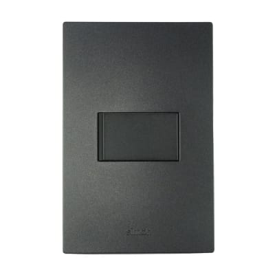 CONMUTADOR SIMPLE S220 EN POLICARBONATO GRAFITO DE 10A 220V SIMON