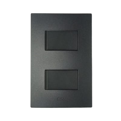 INTERRUPTOR DOBLE S220 GRAFITO SIMON