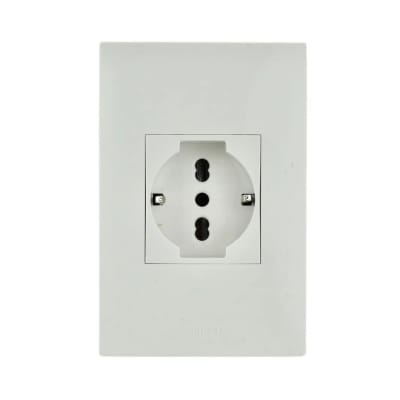 TOMACORRIENTE SCHUKO S220 BLANCO SIMON