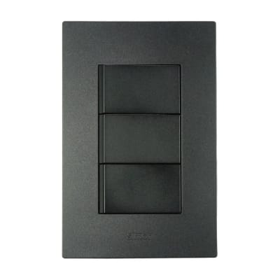 CONMUTADOR TRIPLE S220 GRAFITO SIMON