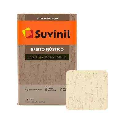 PINTURA TEXTURADO EFECTO RUSTICO PAJA 26KG SUVINIL