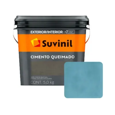 PINTURA EFECTO CEMENTO QUEMADO VISTA NOCTURNA 5KG SUVINIL