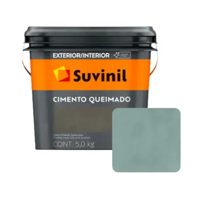 PINTURA EFECTO CEMENTO QUEMADO SELVA DE PIEDRA 5KG SUVINIL