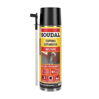 ESPUMA DE POLIURETANO 500ML SOUDAL