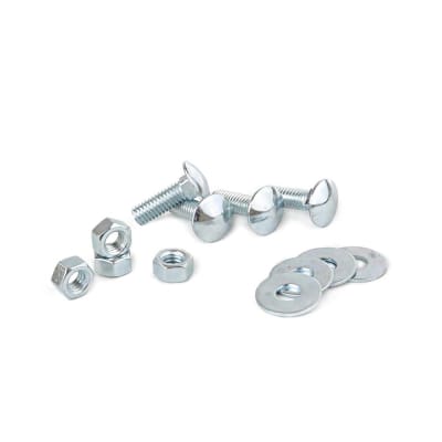 PERNO COCHE + TUERCA + ARANDELA 5/16X1