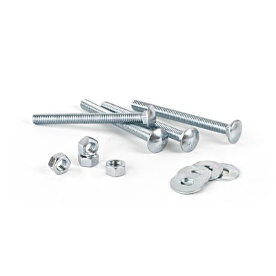 PERNO COCHE + TUERCA + ARANDELA 5/16X3 1/2