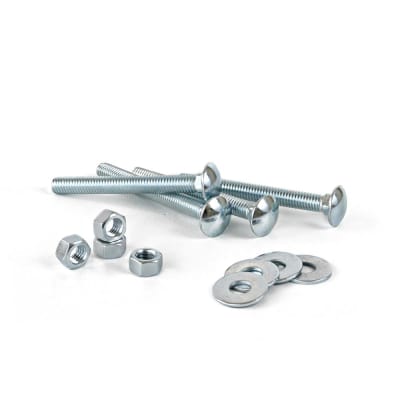 PERNO COCHE + TUERCAS + ARANDELAS 3/8X3 1/2