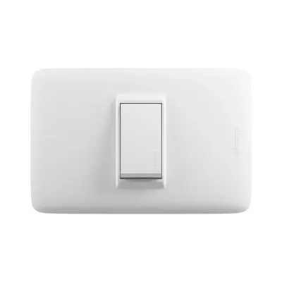 CONMUTADOR SIMPLE DPLUS BLANCO DE 10A 250V BTICINO