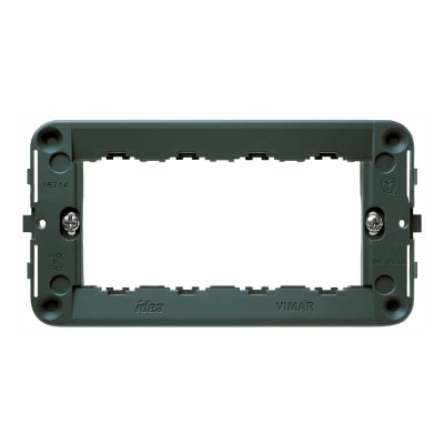 SOPORTE PARA PLACA 4 MODULOS C/TORNILLOS (LINEA IDEA) VIMAR