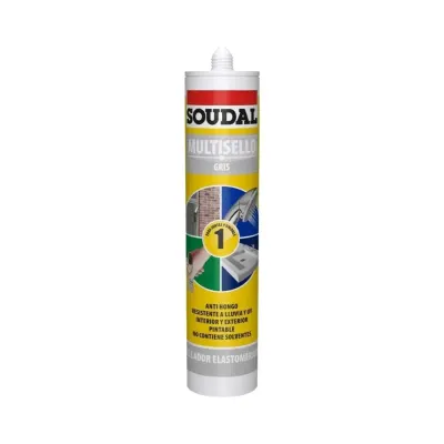 MULTISELLO UNIVERSAL GRIS 300ML SOUDAL