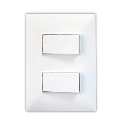 INTERRUPTOR DOBLE KF OPALUX