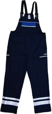 OVERALL ANTI ARCO ELECTRICO 13 Y 22 CAL/CM2 COLOR AZUL (NAVAL/REAL) 17601 BSD-ALEMANIA