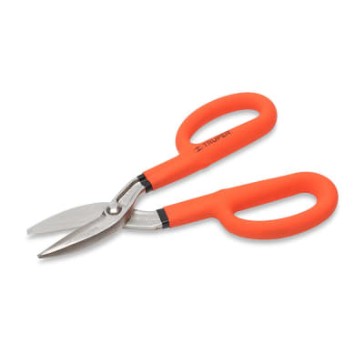 TIJERA DE HOJALATERO CON MANGO DE VINIL 10