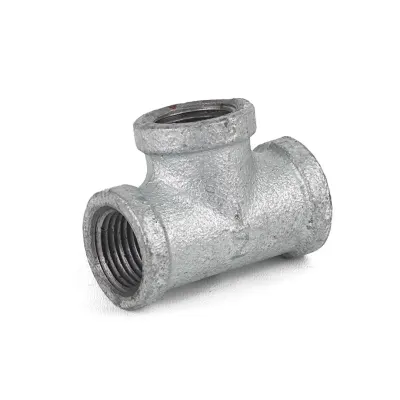 TEE DE FIERRO GALVANIZADO 1/2'' PLATA WERKEN