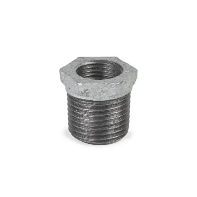 BUSHING GALVANIZADO 1/2'' X 3/8'' PARA CONSTRUCCION WERKEN