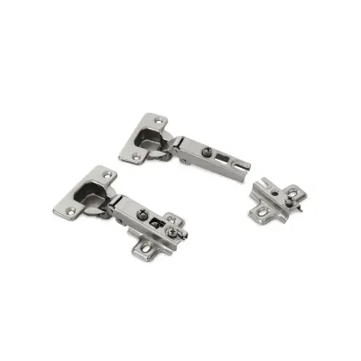 BISAGRA CANGREJO LATERAL 35 MM EN ACERO BRILLANTE CON REGULACION TRIDIMENSIONAL WERKEN