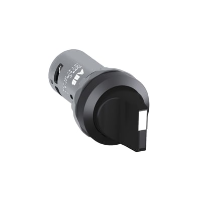 SELECTOR MANIJA CORTA NO LUMINOSO 2 POSICIONES FIJAS 1NA+1NC INTEGRADO 1SFA619201R1076 ABB