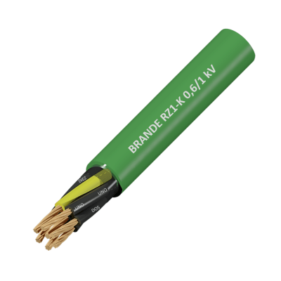 RZ1-K FLEXIBLE 0,6/1KV CABLE 2G2,5MM BRANDE