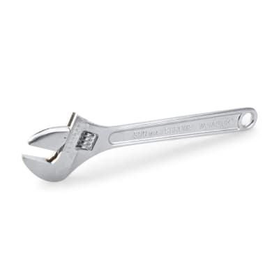 LLAVE FRANCESA MODELO 87434 DE ACERO PULIDO 12'' PLATA STANLEY