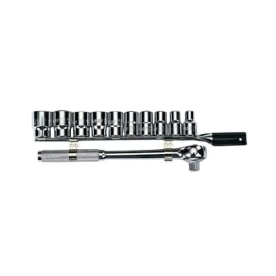 JUEGO DE DADOS EN PULGADAS X11 PIEZAS STANLEY