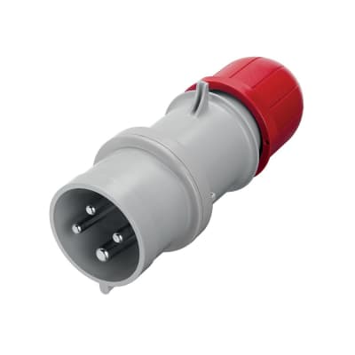ENCHUFE INDUSTRIAL 3X16A+T 415V IP44 6H OPTIMA 213.1636 SCAME
