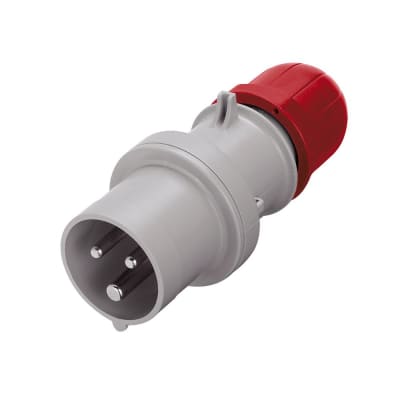 ENCHUFE INDUSTRIAL 2X32A+T 415V IP44 9H OPTIMA 213.3238 SCAME