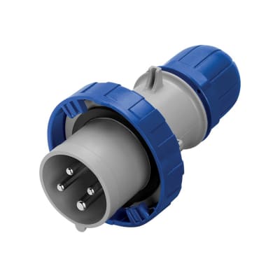 ENCHUFE INDUSTRIAL 3X16A+T 250V IP67 9H OPTIMA 218.1634 SCAME