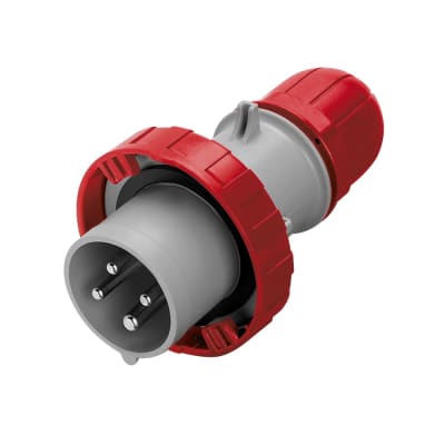 ENCHUFE INDUSTRIAL 3X16A+T 415V IP67 6H OPTIMA 218.1636 SCAME
