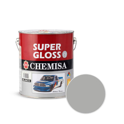 ESMALTE GLOSS ALUMINIO 1 GALÓN CHEMISA