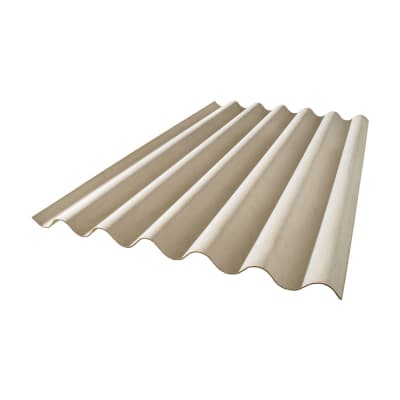 TECHO DE FIBROCEMENTOGRAN ONDA GRIS 3.05X1.10MTS 5MM ETERNIT