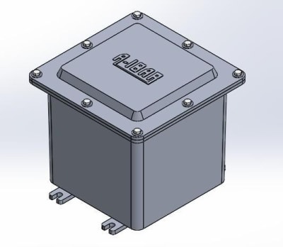 CAJA HERMETICA 200x200x200 mm IP67 CHG/200IP67 AIBAR