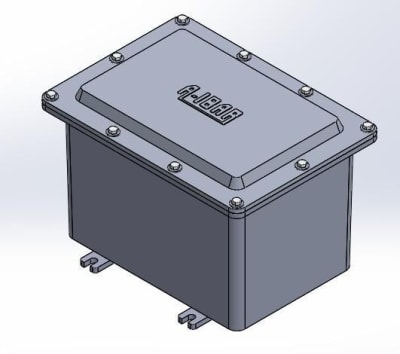 CAJA HERMETICA 300x200x200 mm IP67 CHG/300IP67 AIBAR