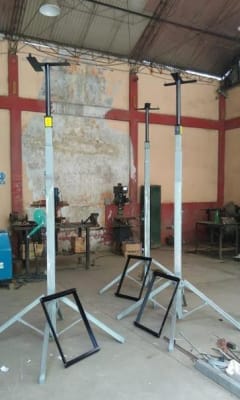 SOPORTE REGULABLE DE 4 METROS AIBAR
