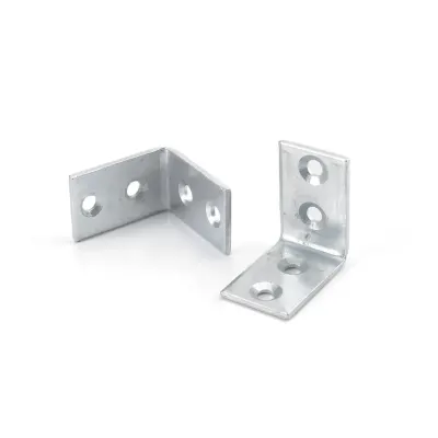 ANGULO DE ACERO ZINCADO MODELO PESADO 1 1/2'' 2 UNIDADES GLOBAL TRADER