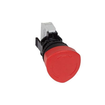 PULSADOR DE EMERGENCIA DESENCLAVAMIENTO POR GIRO 22MM-40MM 1NC 23720 LEGRAND