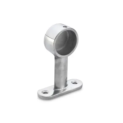 SOPORTE DE ALUMINIO MODELO TERMINAL 1'' EN PLATA GLOBAL TRADER