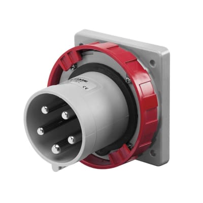 ENCHUFE P/EMPOTRAR RECTO 3X63A+N+T 415V IP67 6H OPTIMA 248.6397 SCAME