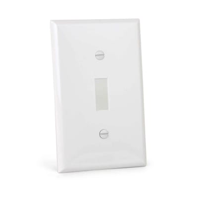 PLACA SIMPLE NYLON PARA INTERRUPTOR LEVITON LEVITON