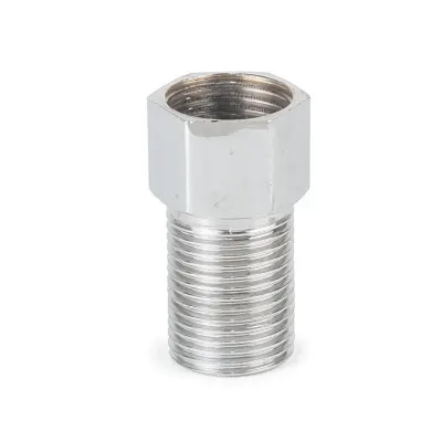 ACOPLE LARGO BRONCE CROMADO 1/2'' WERKEN