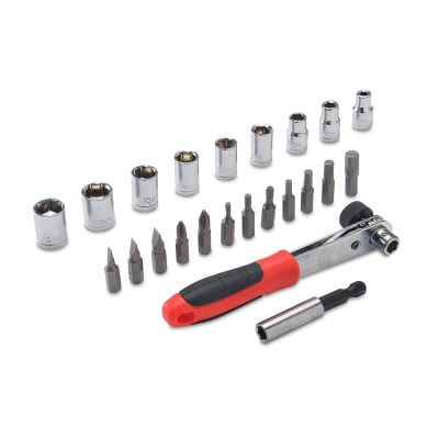 SET DE HERRAMIENTAS MODELO GSPE011 DE 23 PIEZAS EN ACERO/PLASTICO WERKEN